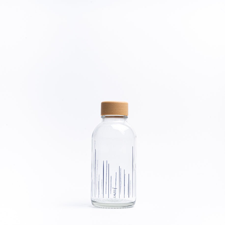 Trinkflasche Glas RISE UP 0,4 l