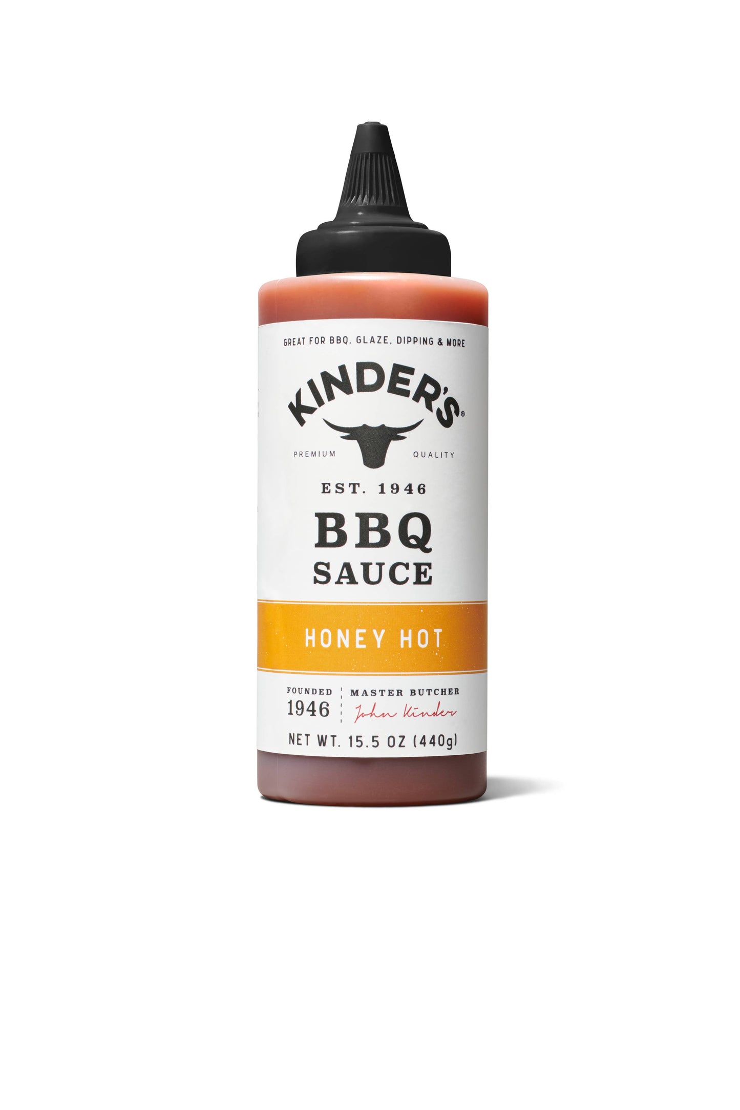 BBQ Sauce Honey Barbecue Hot  - 440 gr.