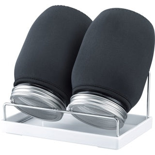 Sprossenglas-Set, 2 Gläser, 950 ml