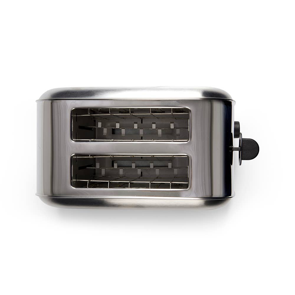 Toaster Edelstahl mit 2 Schlitzen