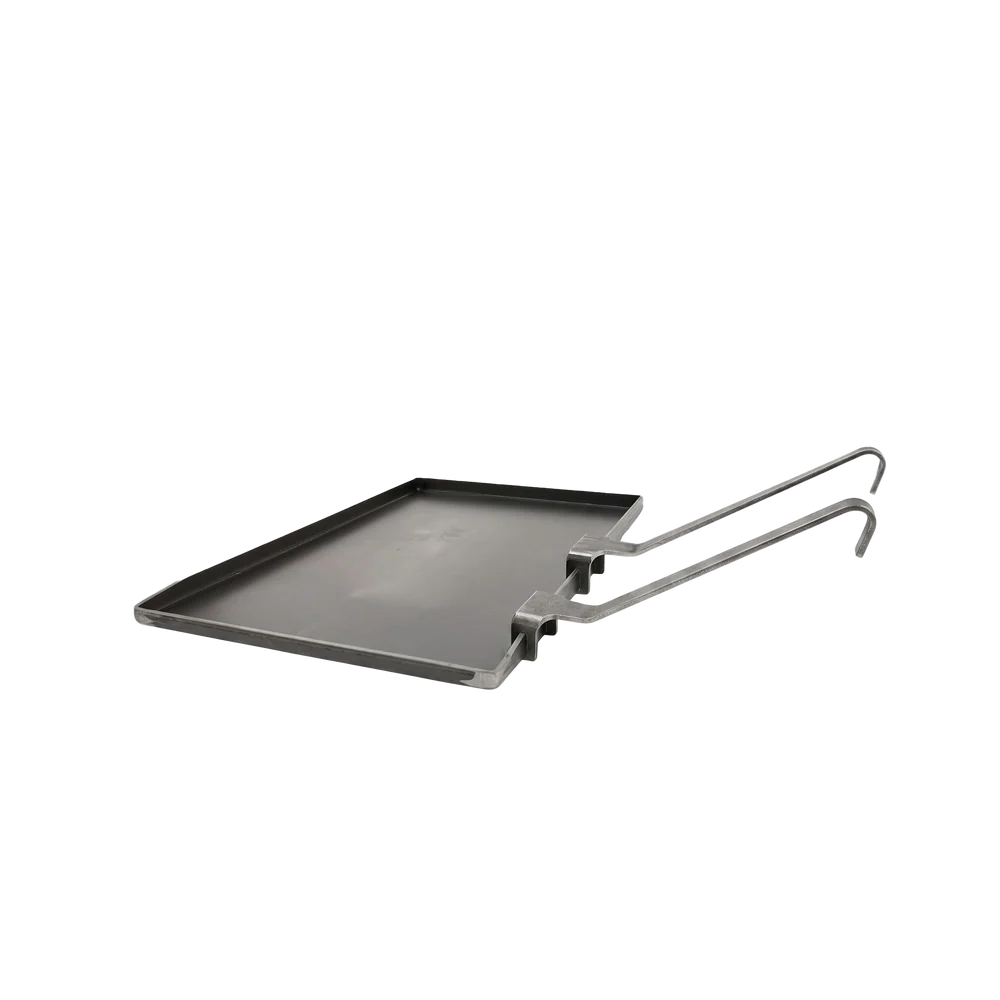 Turk-Griff L. ca. 26cm - schmiedeeisern für Grillplatte Plancha