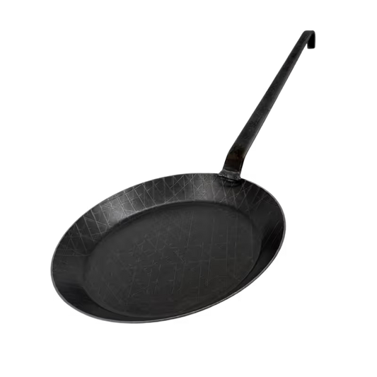 Pfanne 28cm Schmiedeeisern mit Hakenstiel