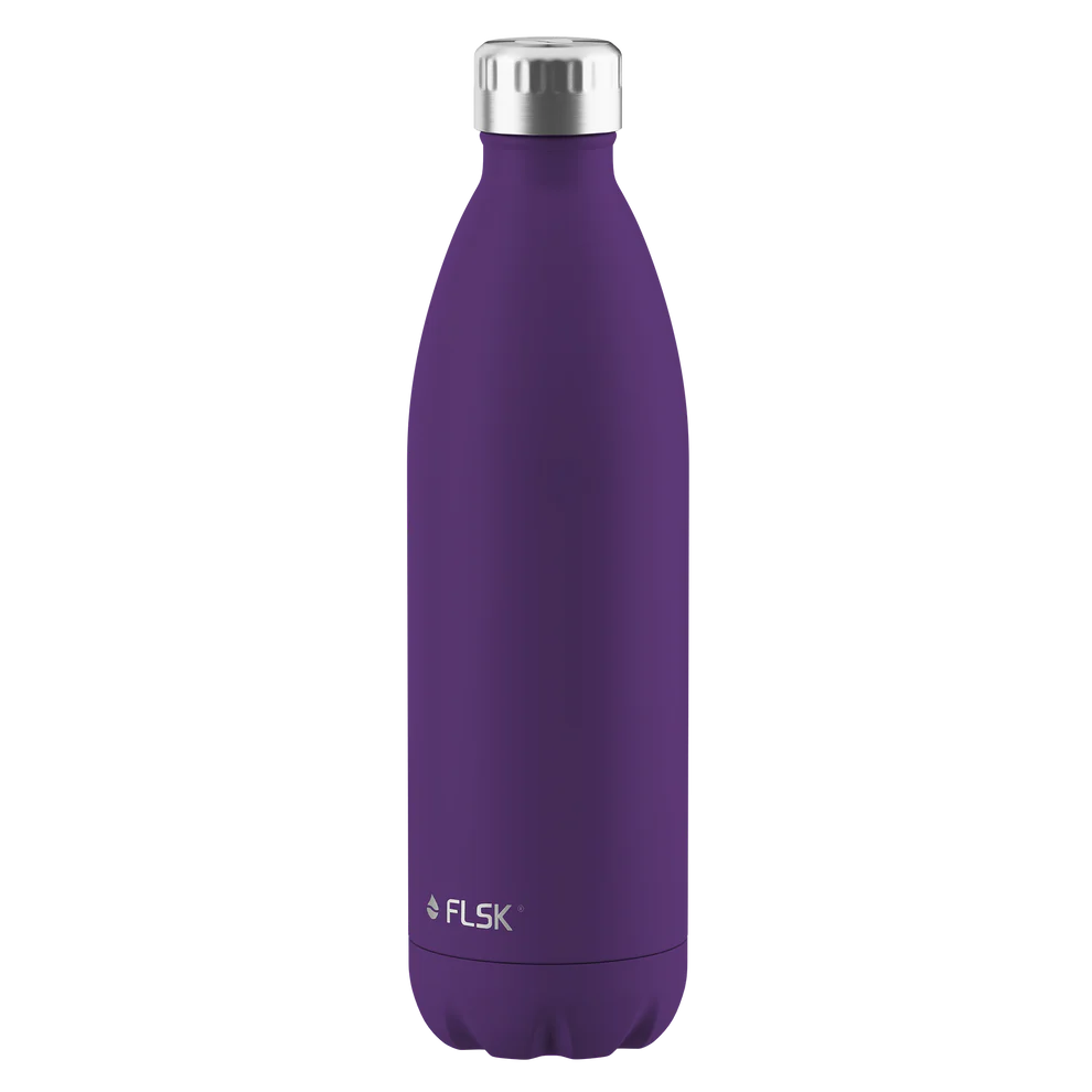 Trinkflasche FLSK 1l nordic plum To-Go / Bottle