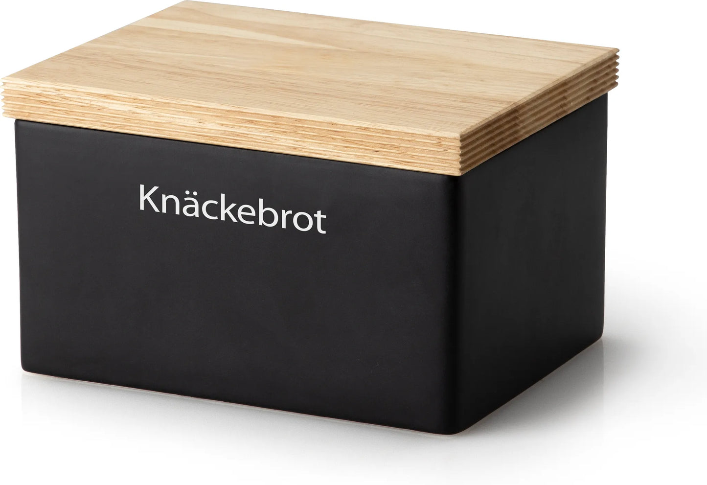 Vorratsdose Keramik, schwarz 1 Keramik