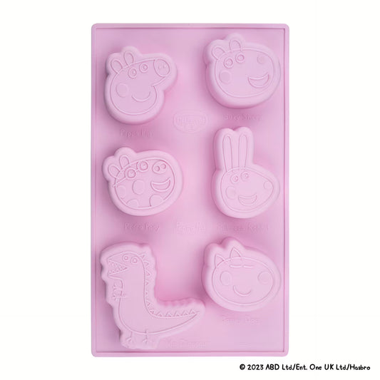 Backform Miniküchlein Silikon Peppa Pig