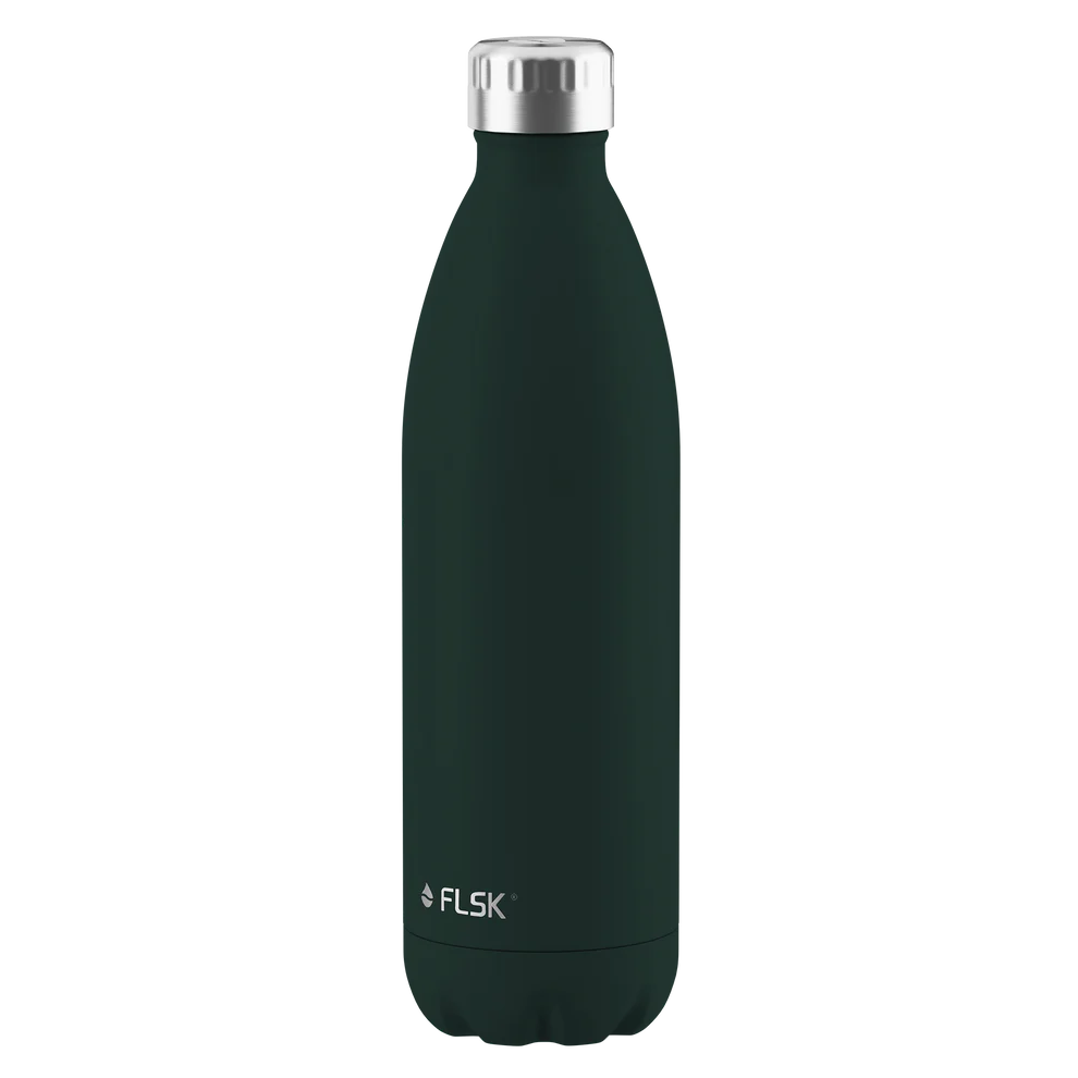 Trinkflasche FLSK 1l dark pine To-Go / Bottle