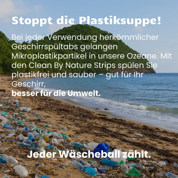 Umweltfreundliche Spülmaschinenstreifen 40er Pack