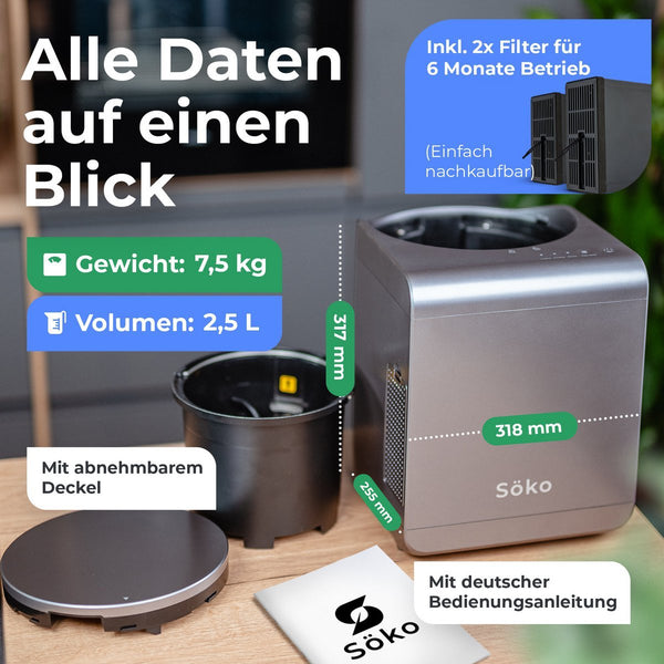 Elektrischer Komposter