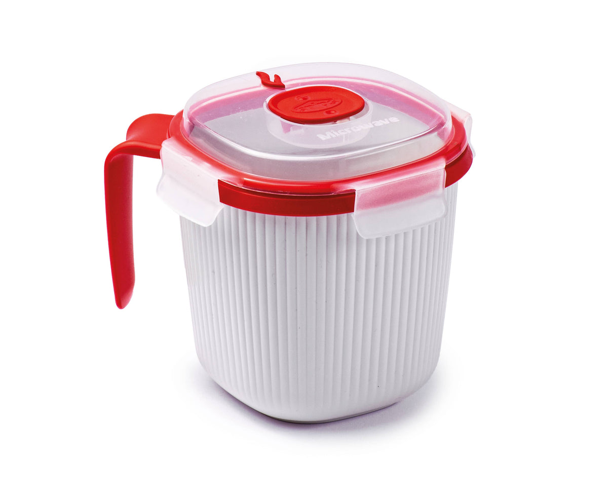 Mikrowellentasse für Milch / Suppe