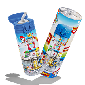 Trinkflasche Edelstahl 24h kalt 12h Kinder – Paw Patrol – Rettungsritter – 350 ml