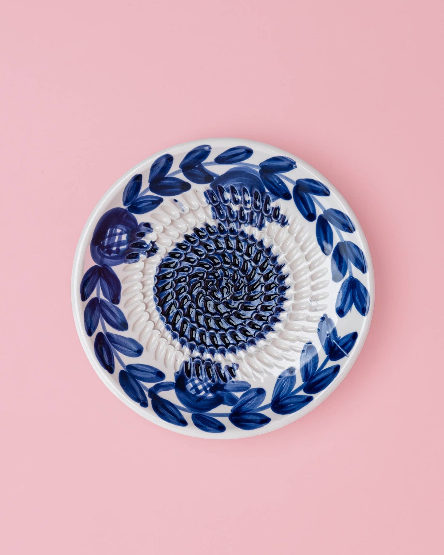 Keramikreibe "Nerja" 12cm für Knoblauch, Ingwer & Gewürze