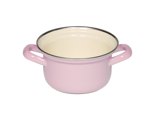 Kasserolle 12cm 0,5l rosa Bunt ohne Deckel
