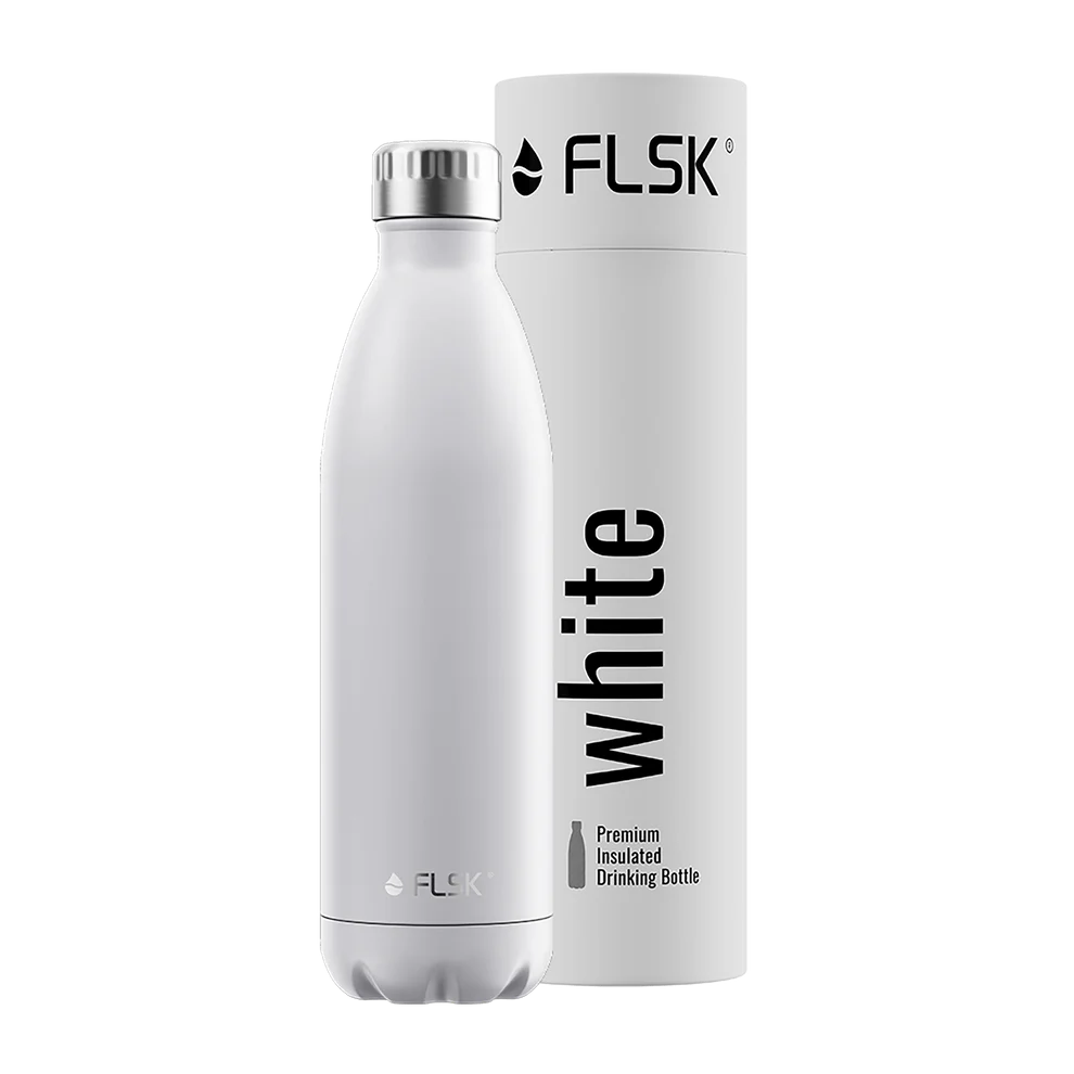 Trinkflasche FLSK 0,75l white To-Go / Bottle