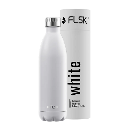 Trinkflasche FLSK 0,75l white To-Go / Bottle