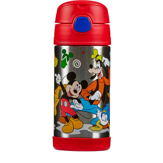 FUNTANIER BOTTLE DISNEY Trinkflasche, 0,35 L | mit Strohhalm & Isolierung