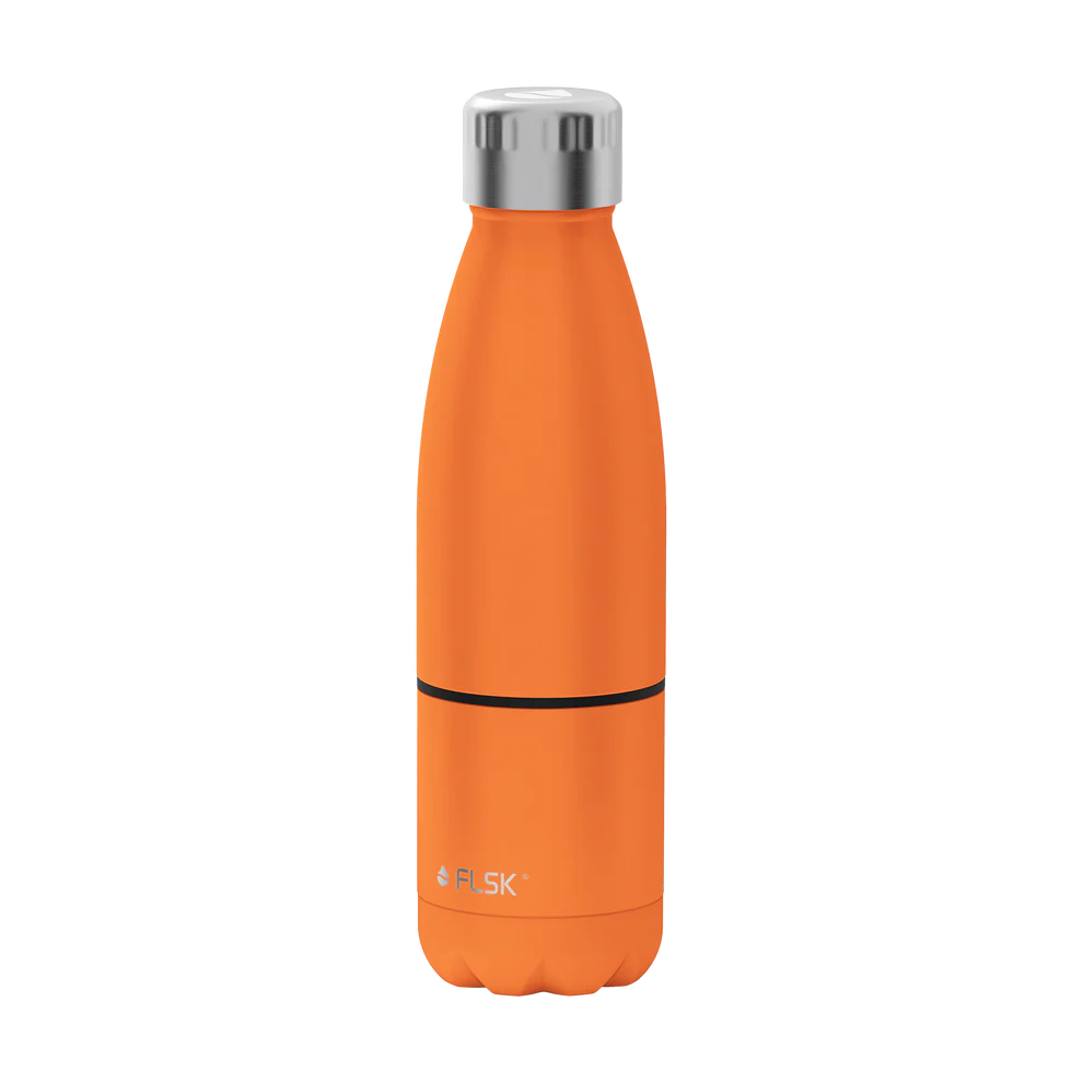 Trinkflasche mit Becher FLSK 0,7l trail ora To-Go/TmB