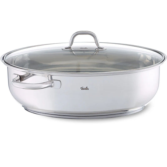 Bräter oval Edelstahl Induktion 38cm