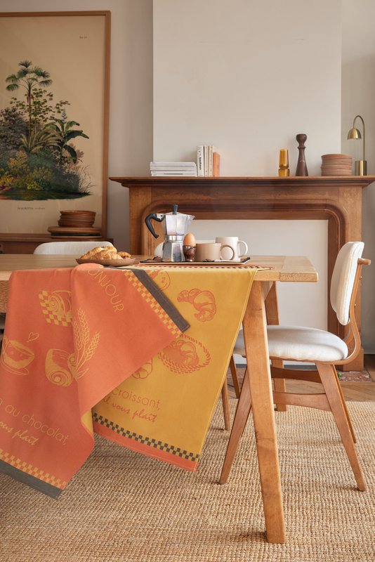 Geschirrtuch Jacquard Baumwolle  50x75 cm Le Croissant
