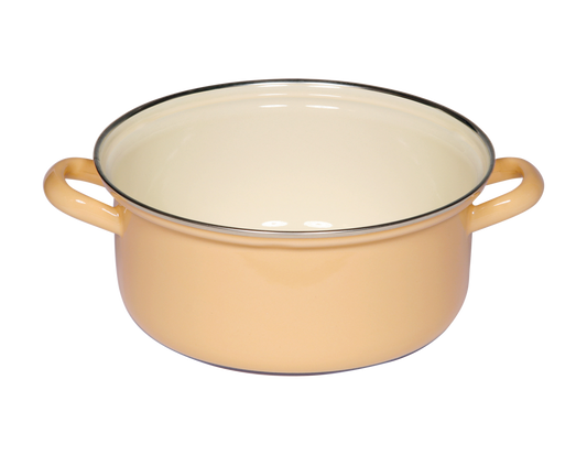 Kasserolle 20cm 2l goldgelb Bunt ohne Deckel