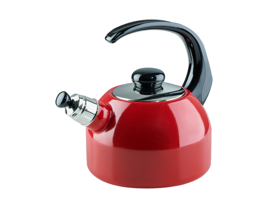 Flötenkessel 2l rot