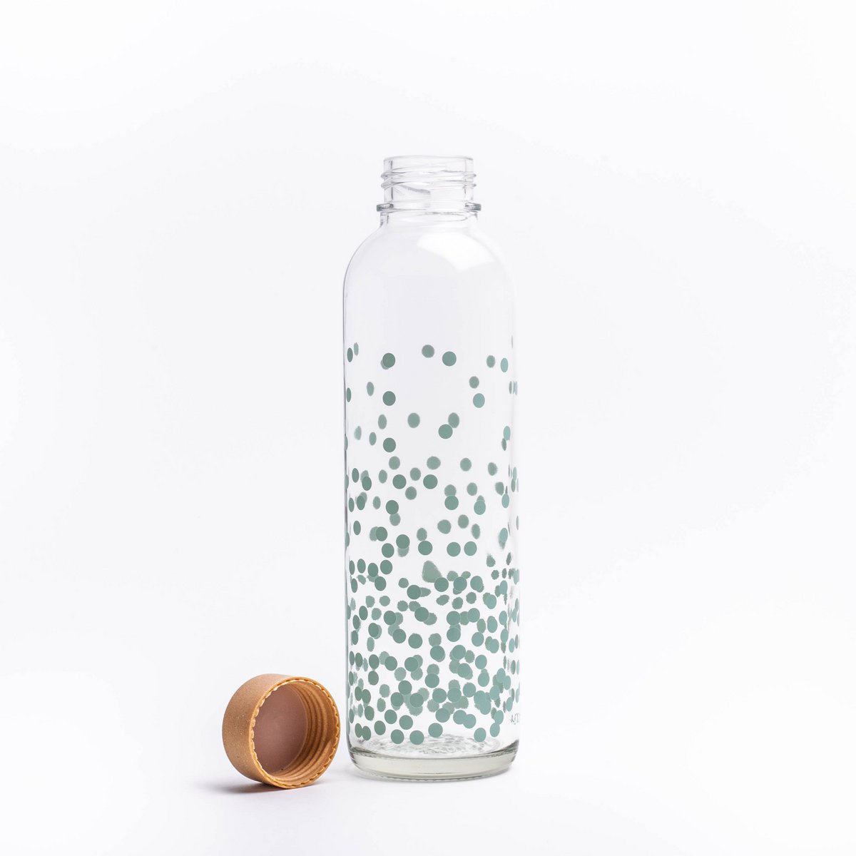 Trinkflasche Glas PURE HAPPINESS 0,7 l