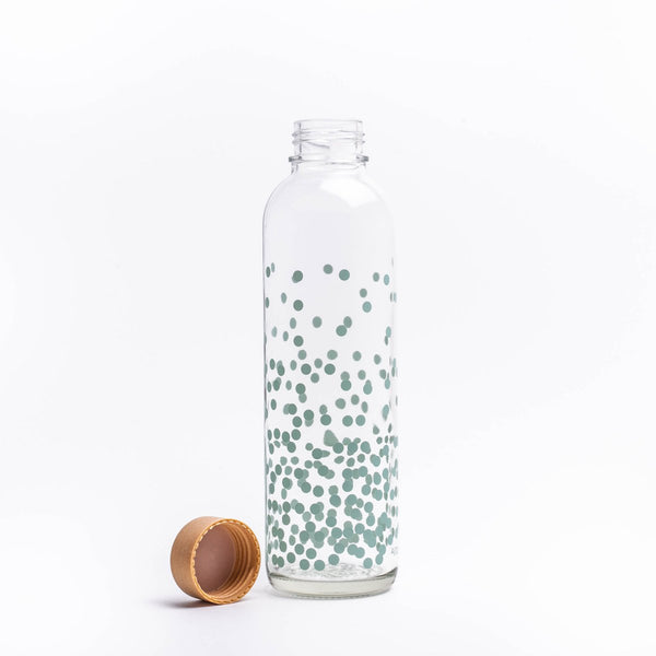 Trinkflasche Glas PURE HAPPINESS 0,7 l