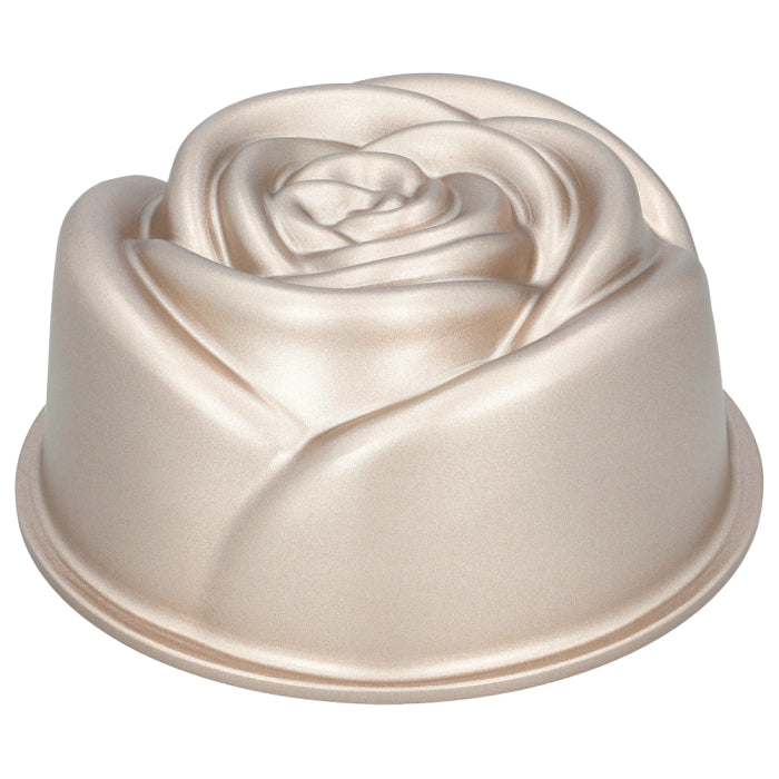 Contoura Rose Ø 18, Höhe 9 cm Aluguss mit Antihaftbeschichtung