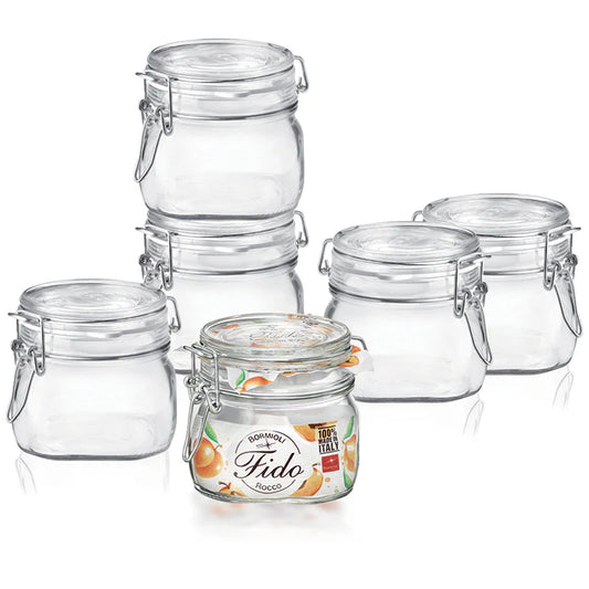 Vorratsglas Fido mit Bügelverschluss – 500 ml