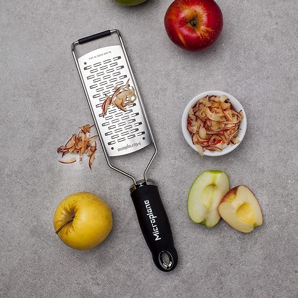 Reibe Mittelschneide schwarz Gourmet Serie