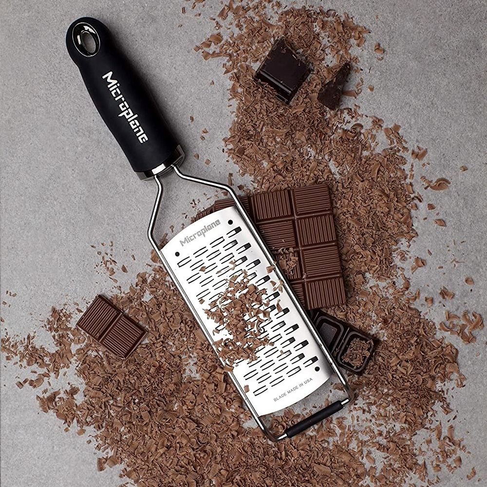 Reibe Mittelschneide schwarz Gourmet Serie