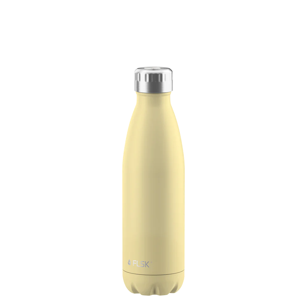 Trinkflasche FLSK 0,5l lemon To-Go / Bottle