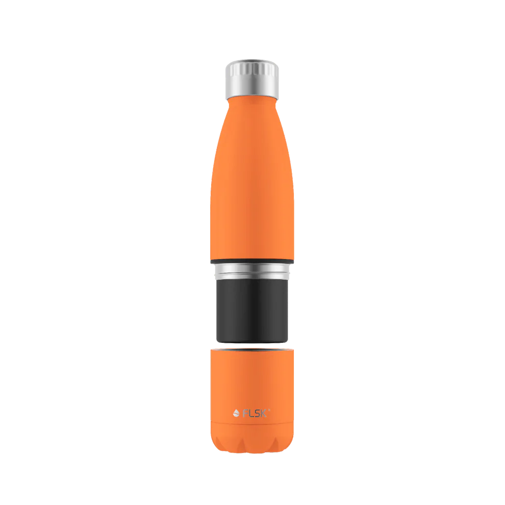 Trinkflasche mit Becher FLSK 0,7l trail ora To-Go/TmB