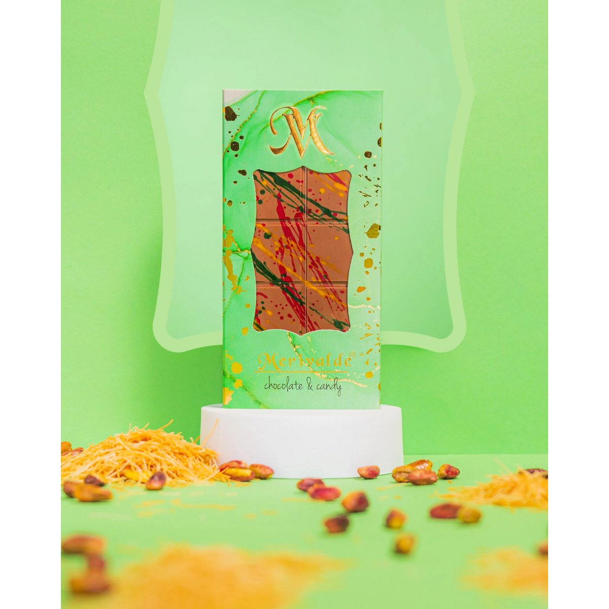 Merivalde Premium Dubai Schokolade 200g - Bestseller