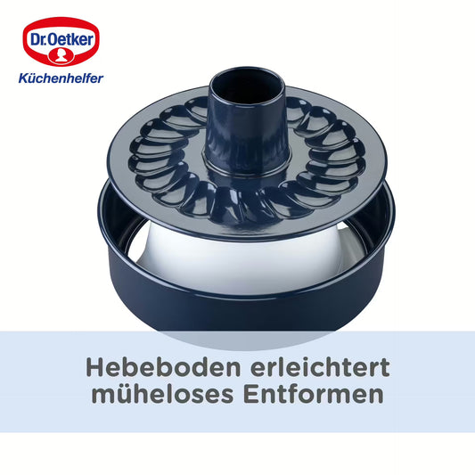 Garantieform 28cm Rohrboden Back-Liebe Emaille