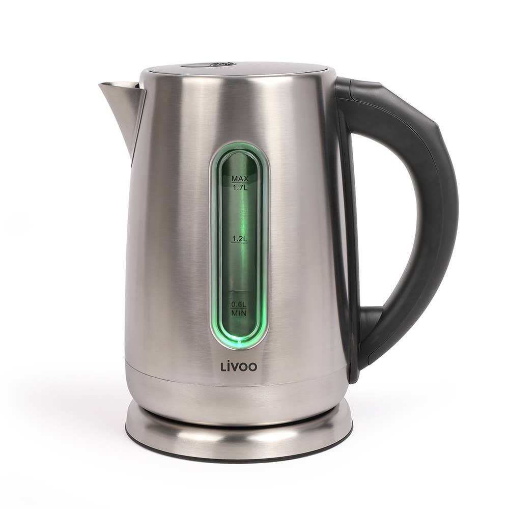 Wasserkocher Edelstahl mit variabler Temperatur 1,7 L