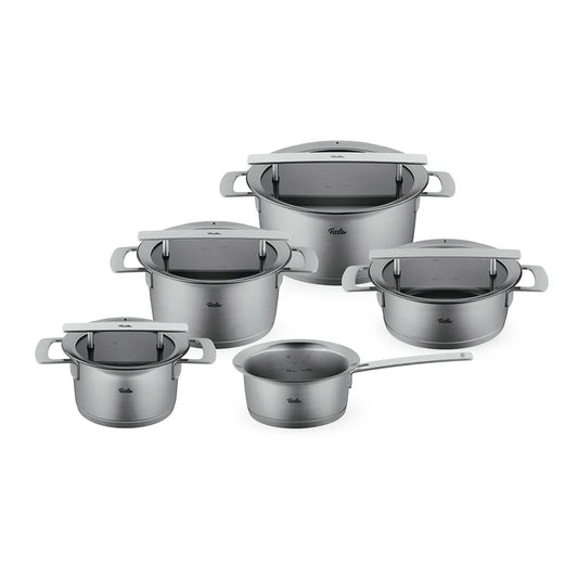 Topfset 5tlg mit Glasdeckel Phi Collection