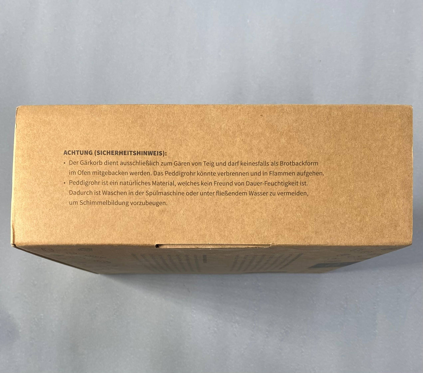 Gärkorb Set Ø 25 cm DIY Brot Back Kit