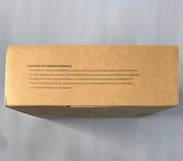 Gärkorb Set Ø 250mm DIY Brot Back Kit