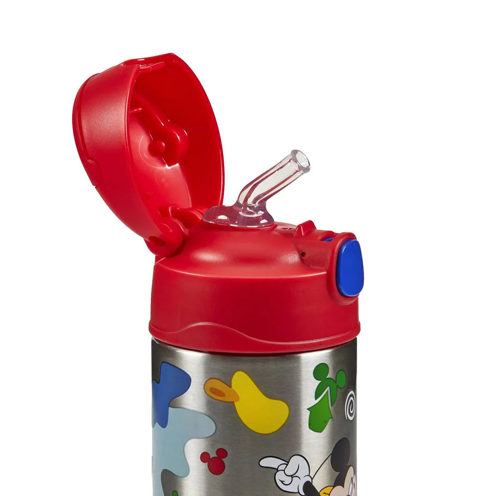 FUNTANIER BOTTLE DISNEY Trinkflasche, 0,35 L | mit Strohhalm & Isolierung