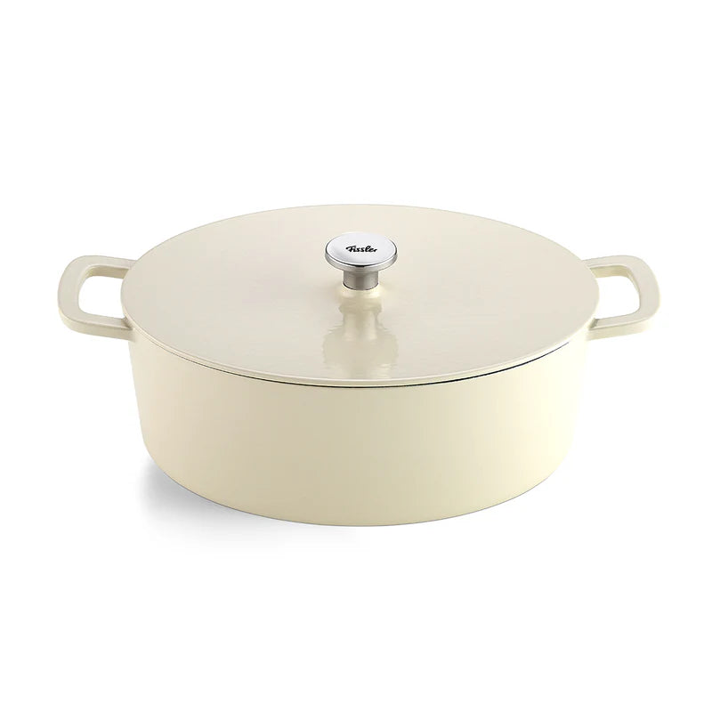 Bräter 33cm oval elfenbein Moments Collection