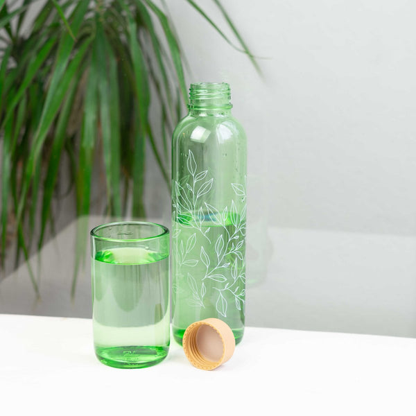 Trinkflasche Glas GREEN HARMONY 0,7 l