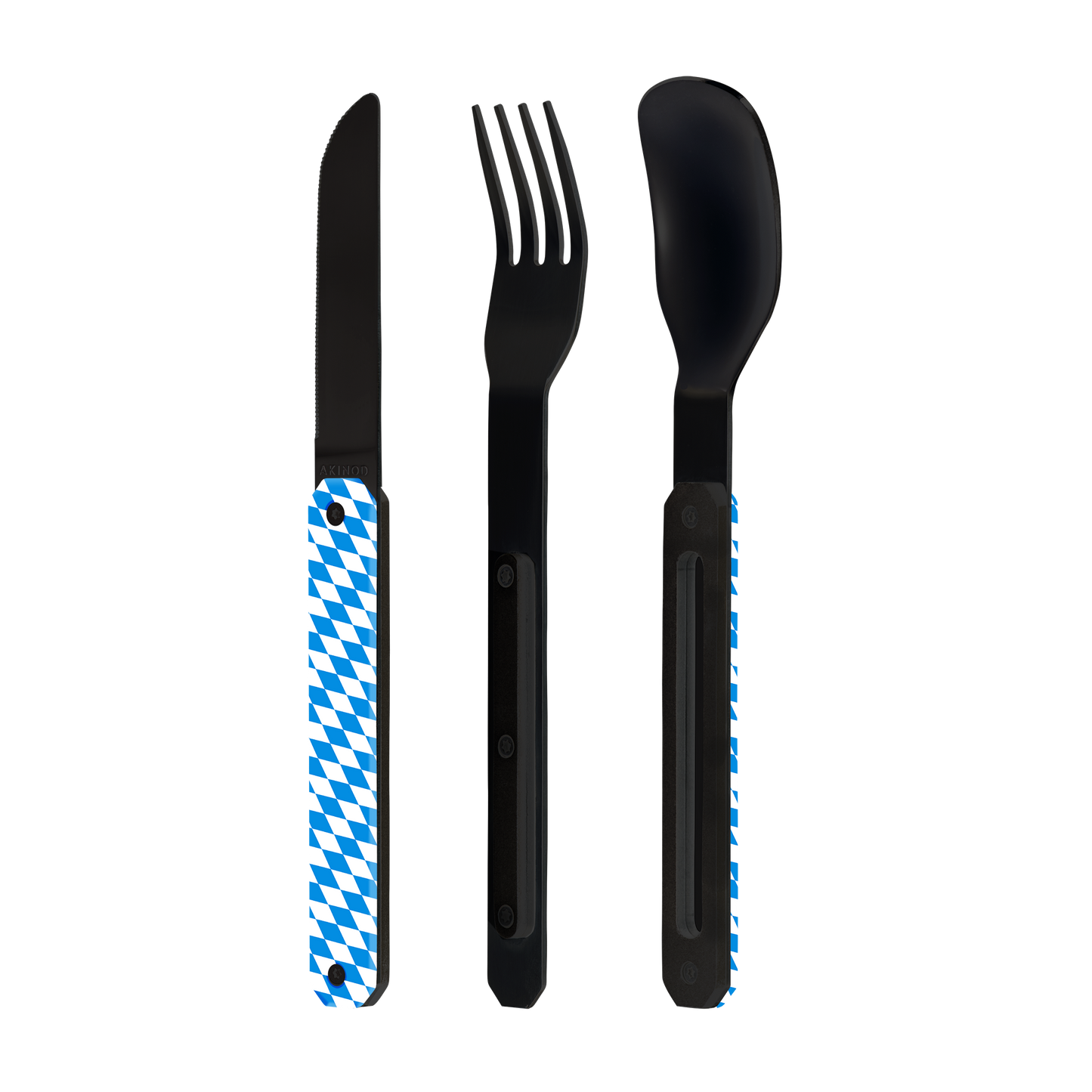Feststehendes Besteck 12:34,Schwarz,Bavaria,PP box