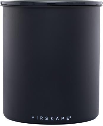 Kaffeedose groß, schwarz matt, Edelstahl für 1100gr.