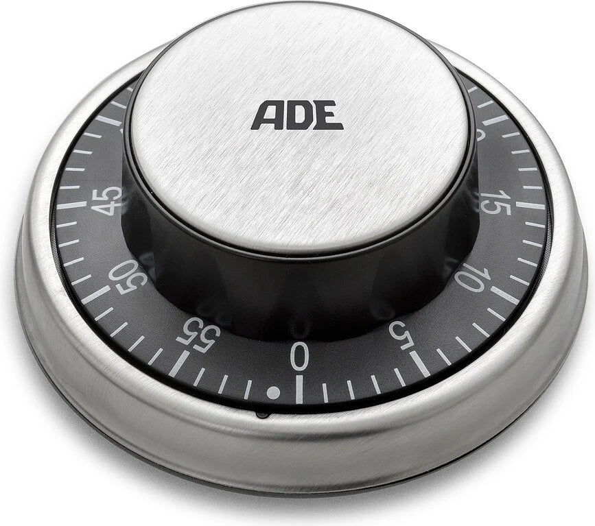 Ade Mechanischer Kurzzeitmesser schwarz