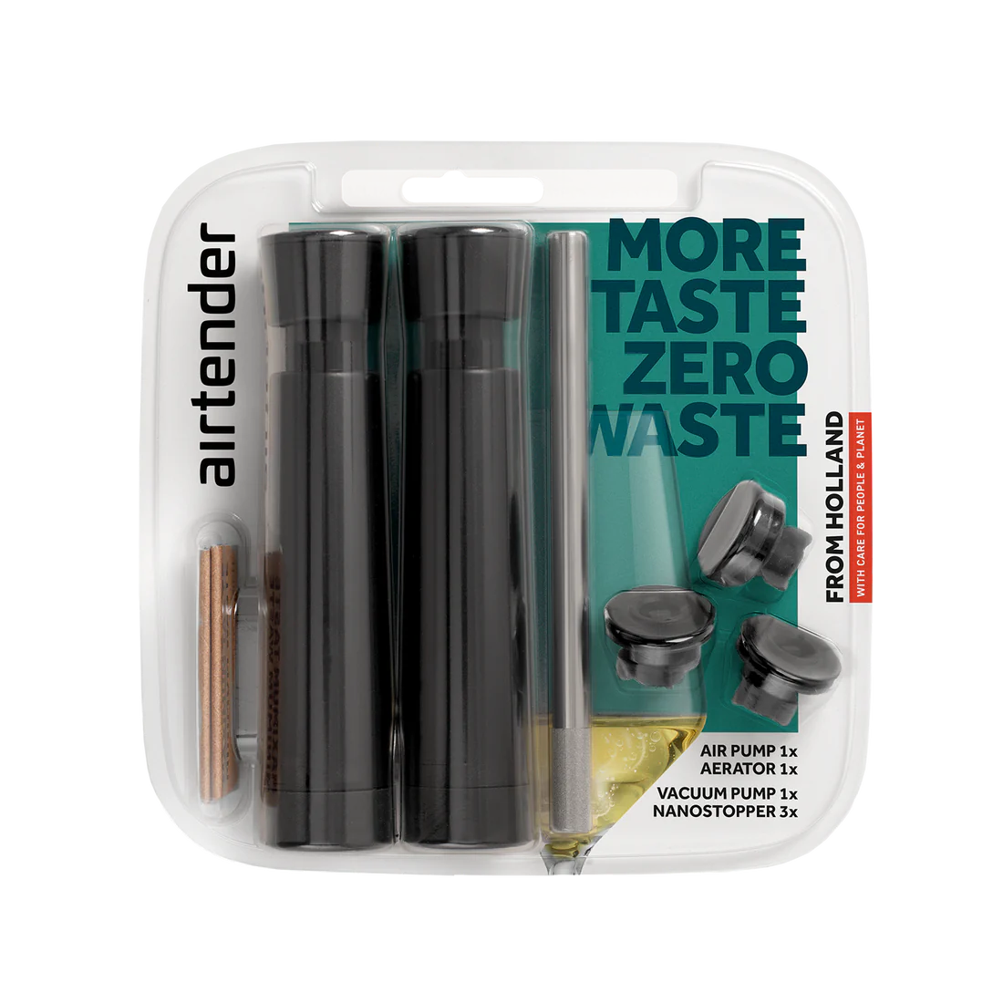 Vakuumier- & Dekantier-Set für Weinliebhaber