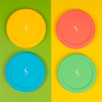 Joghurt-Deckel Silikon Ø8cm  blue curacao
