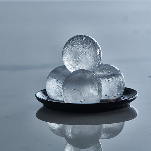 Eiswürfelbereiter Kugeln Ø33mm eisblau Silikon