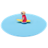 Mein Deckel Bobby Board Strandwache