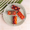 Eisform Popsicle Donut 2er Set aquamarine/peach