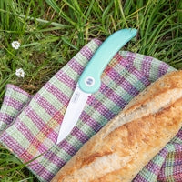 Picknick-Messer beach blue mit Keramikklinge
